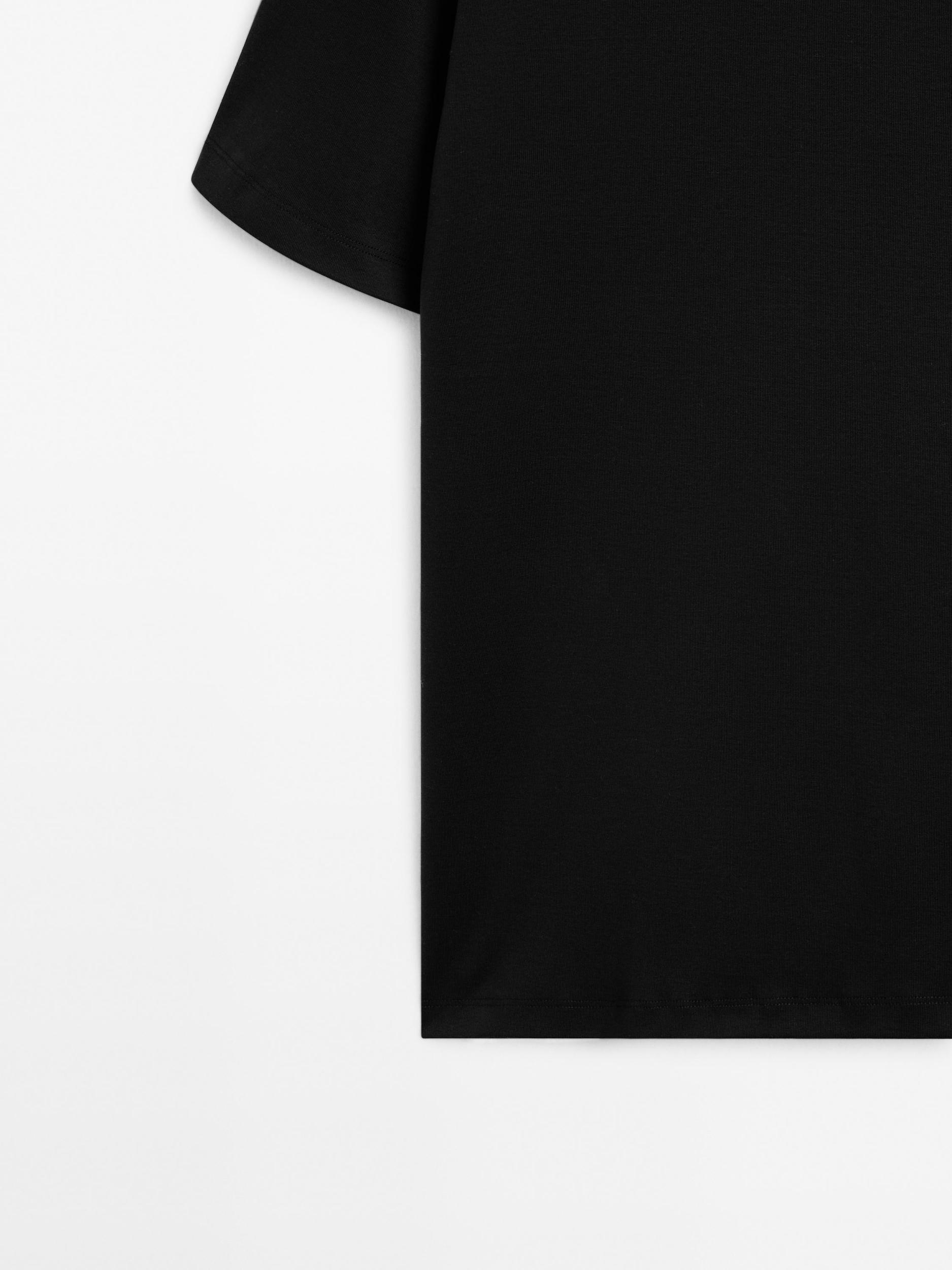 100% mercerised cotton T-shirt Product Image