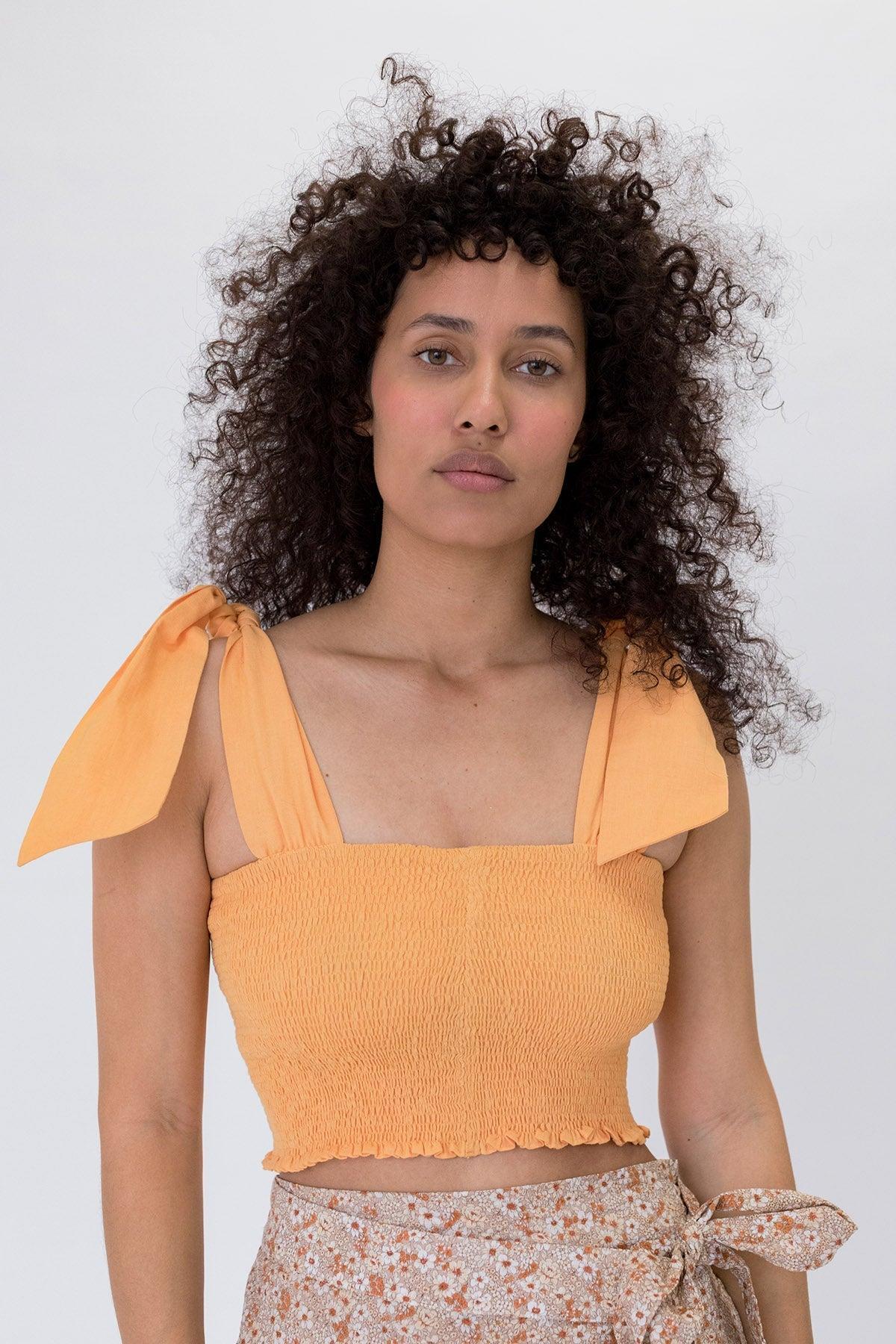 Montmartre Top - Cantaloupe Product Image