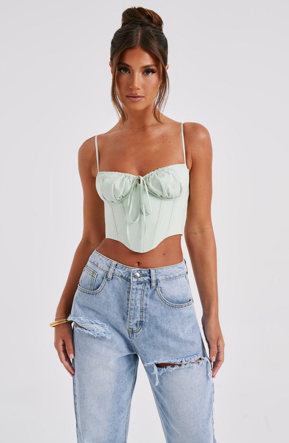 Clara Corset - Sage Product Image
