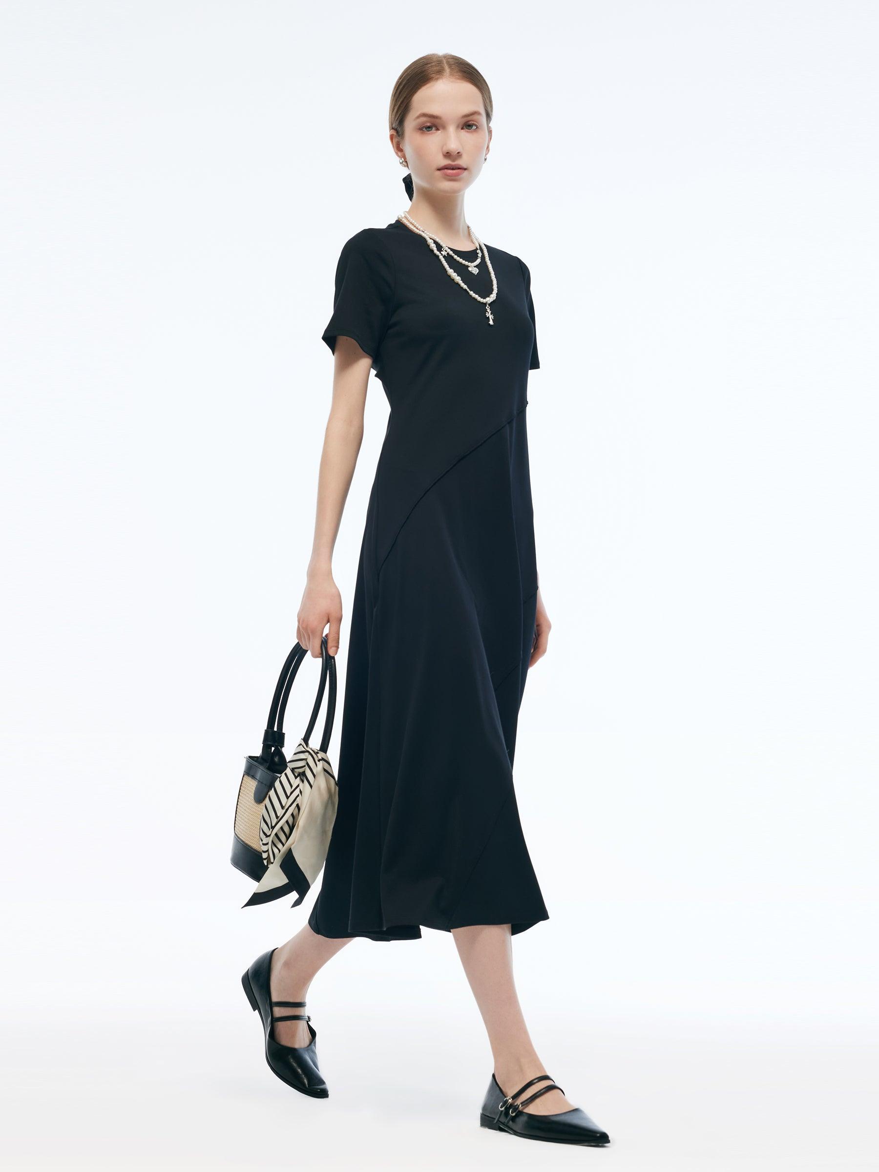 Back Twist Women Maxi T-Shirt Dress Product Image