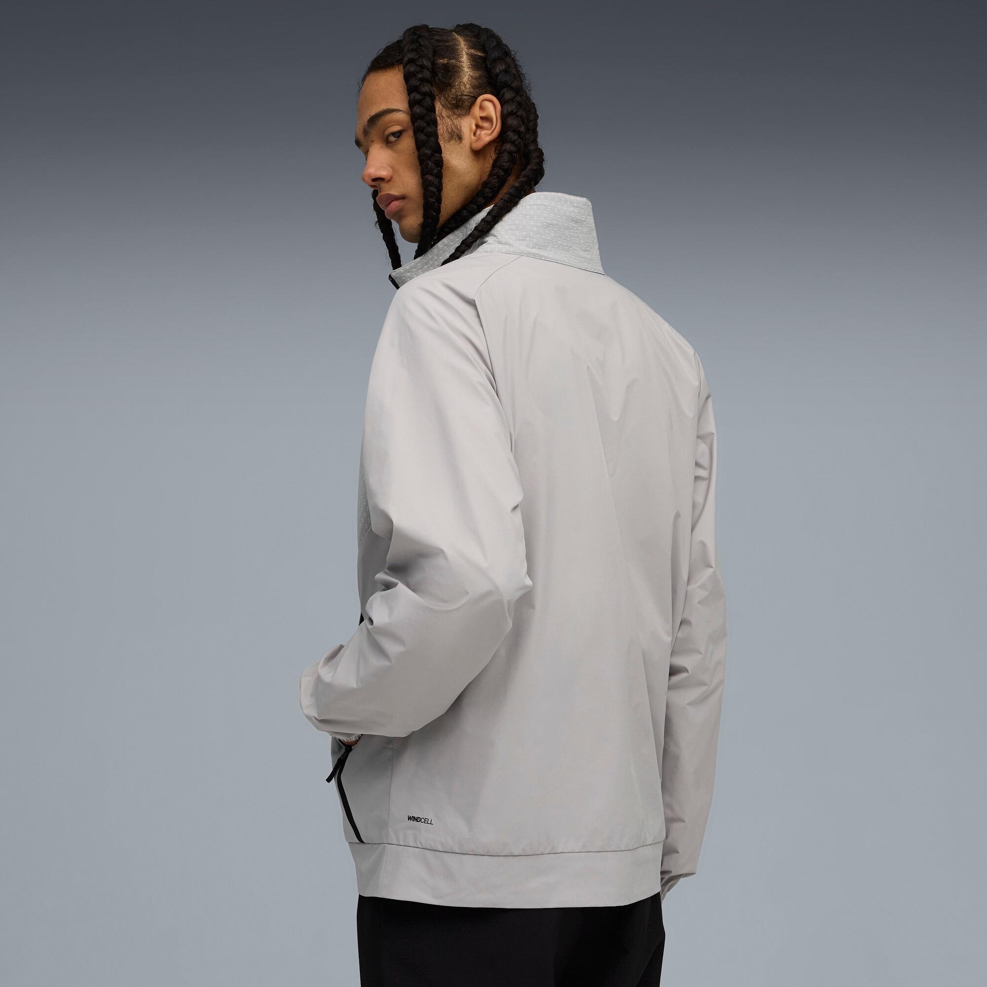 PUMATECH Half-Zip Crew Men in Grey Product Image