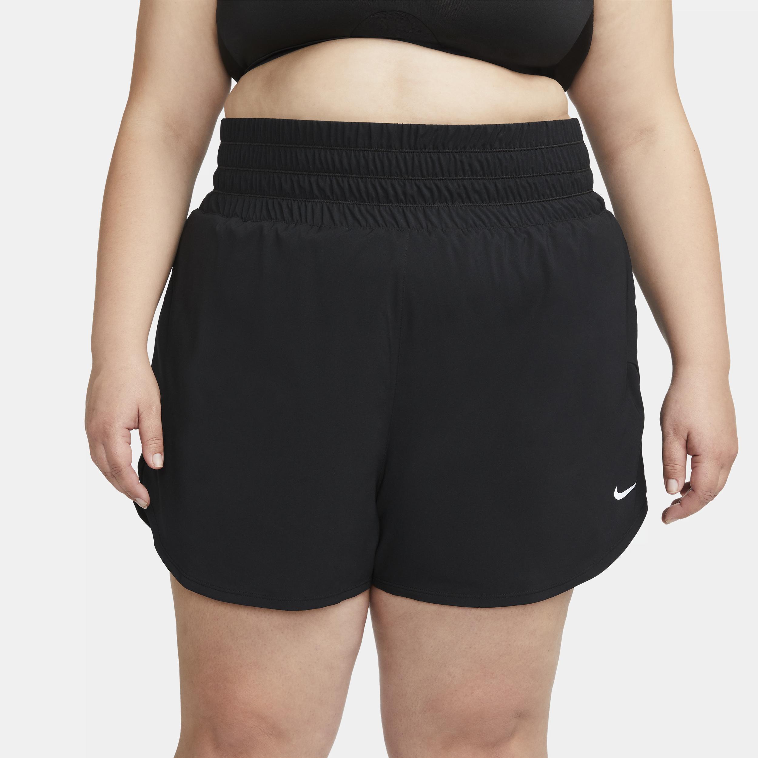 Nike Women's Dri-FIT One Ultra High-Waisted 3" Brief-Lined Shorts (Plus Size) Product Image