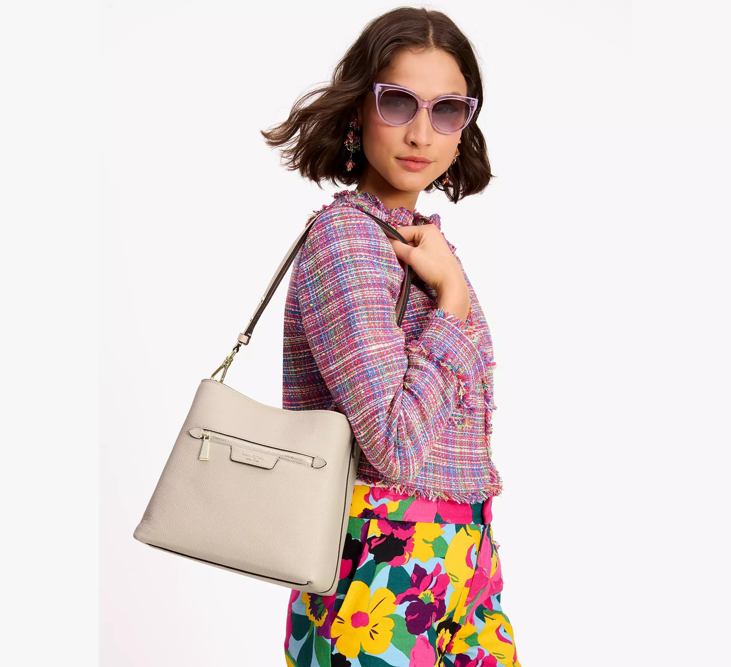 Hudson Pebbled Leather Shoulder Bag Product Image
