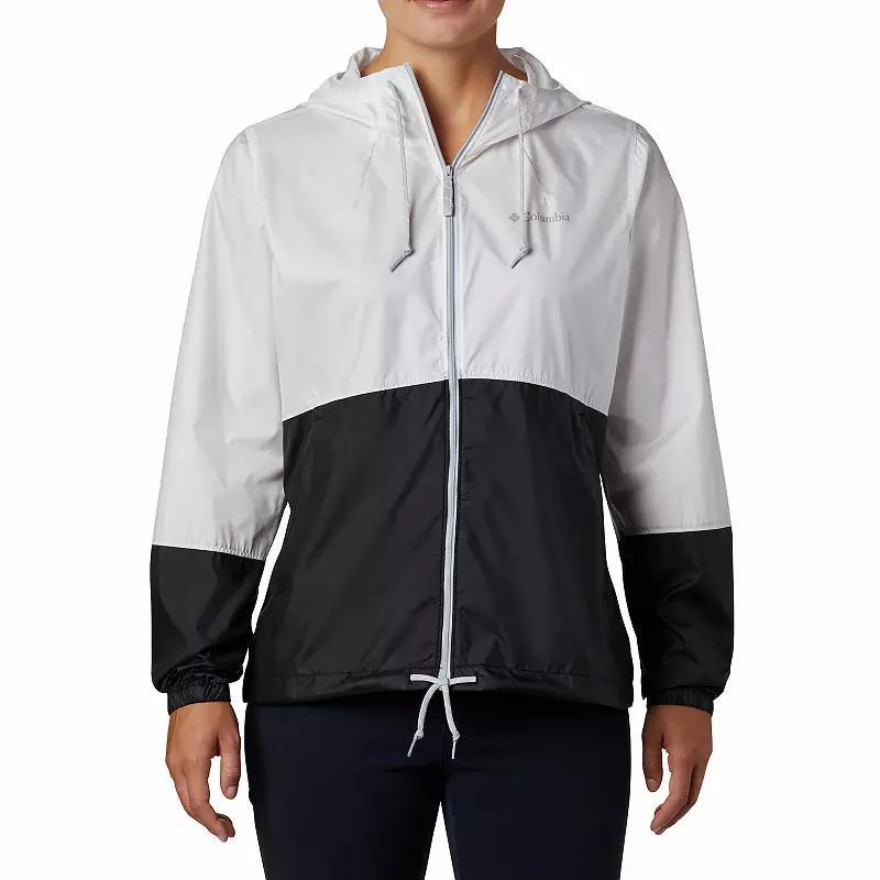 Women's Columbia Flash Forward II Hooded Windbreaker Jacket, Size: XXL, Spray River Blue Product Image
