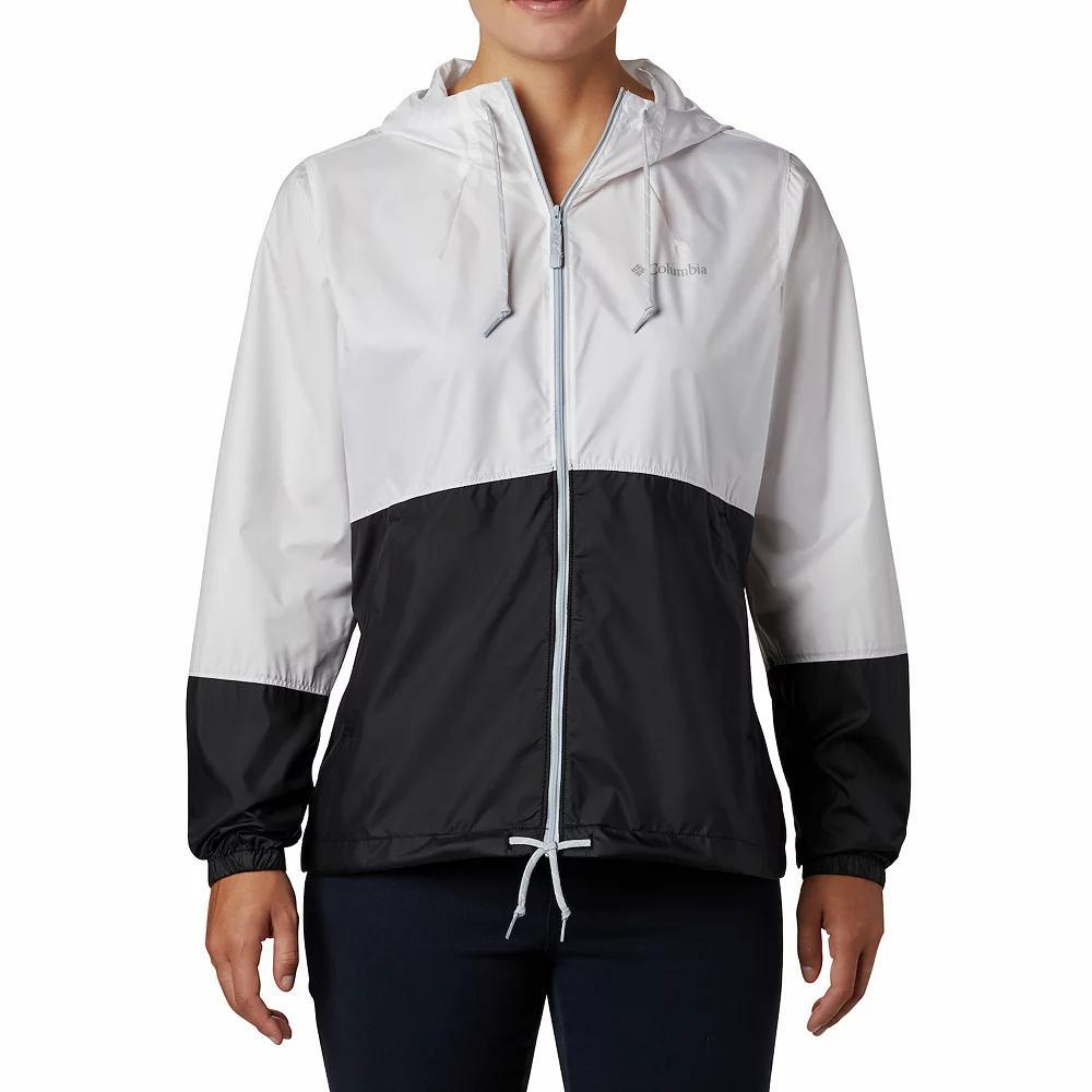 Women's Columbia Flash Forward II Hooded Windbreaker Jacket, Size: XXL, Spray River Blue Product Image