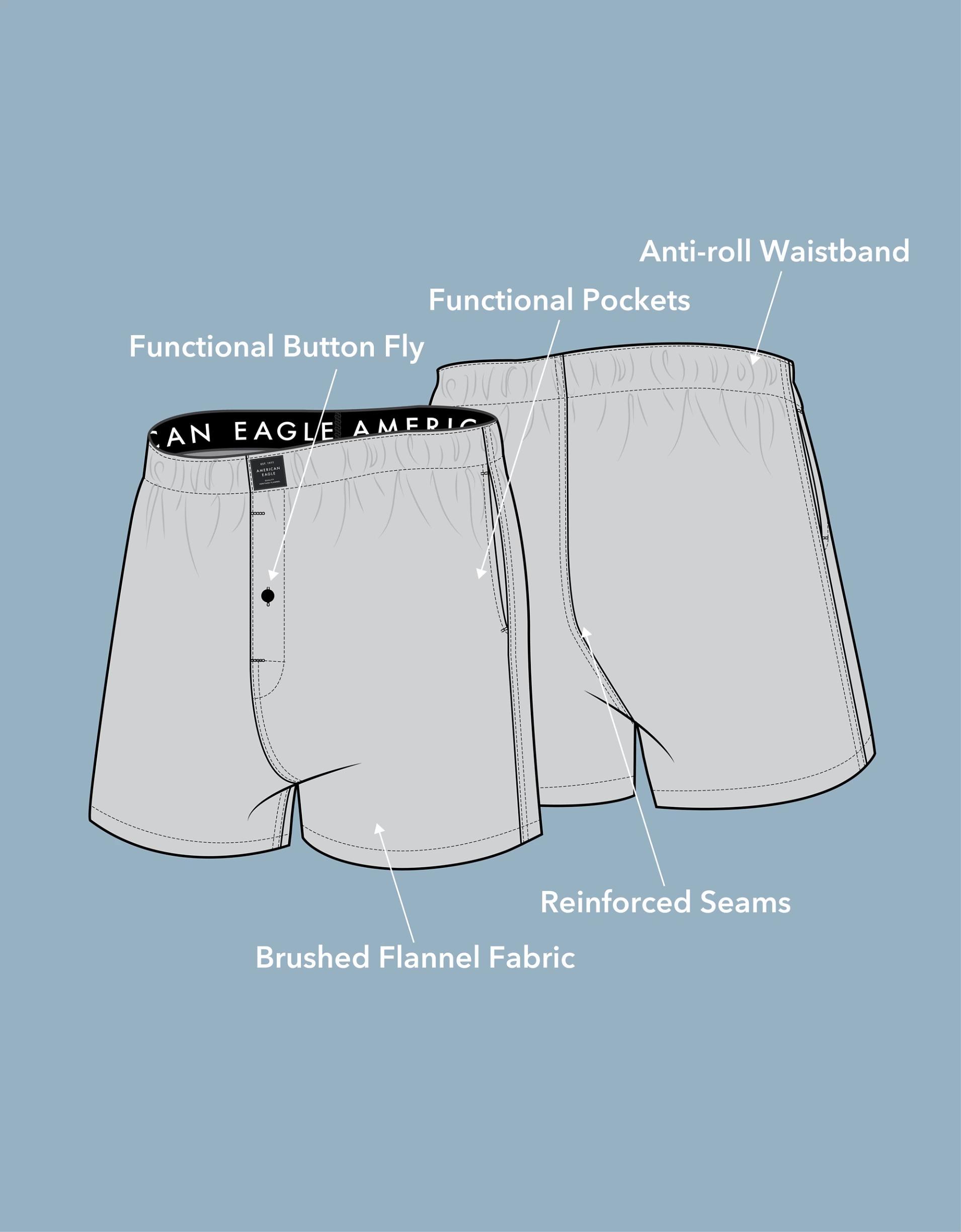AEO Men's Striped Stretch Boxer Short Product Image