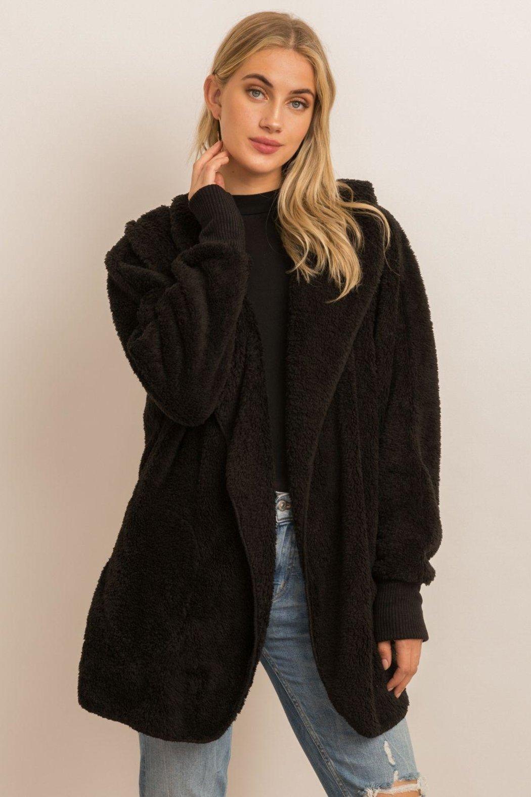 Fleece Hoodie Jacket Product Image