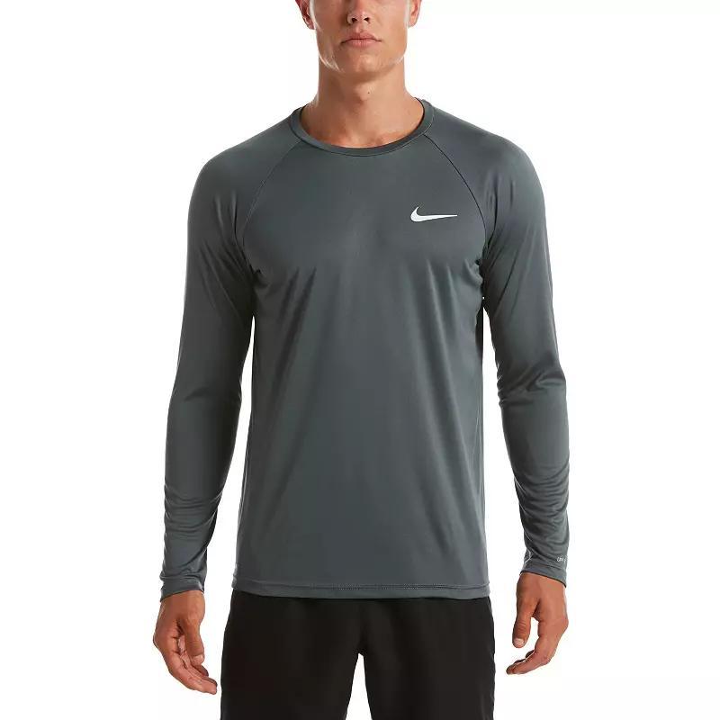 Nike Men's Essential Long-Sleeve Hydroguard Swim Shirt Product Image