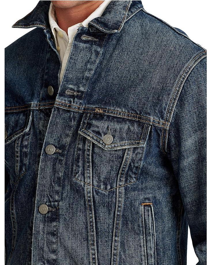 Men's Polo Ralph Lauren Denim Icon Trucker Jacket Product Image