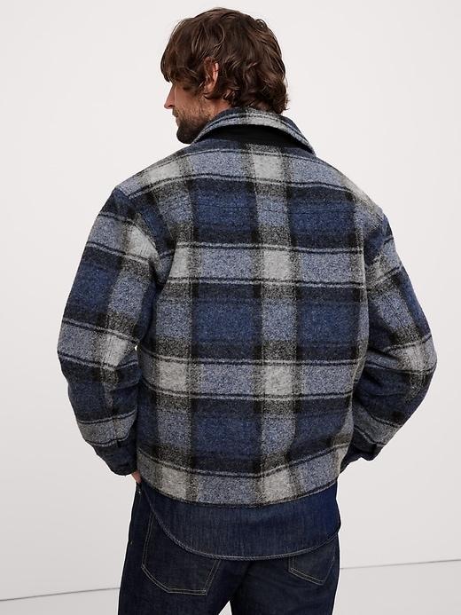 Plaid Shirt Jacket Product Image