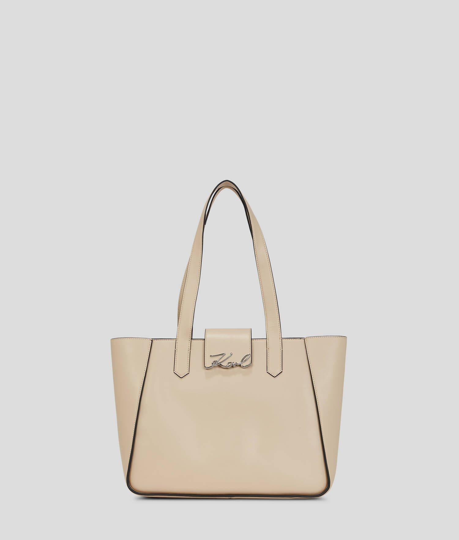 K/SIGNATURE MEDIUM TOTE BAG Product Image