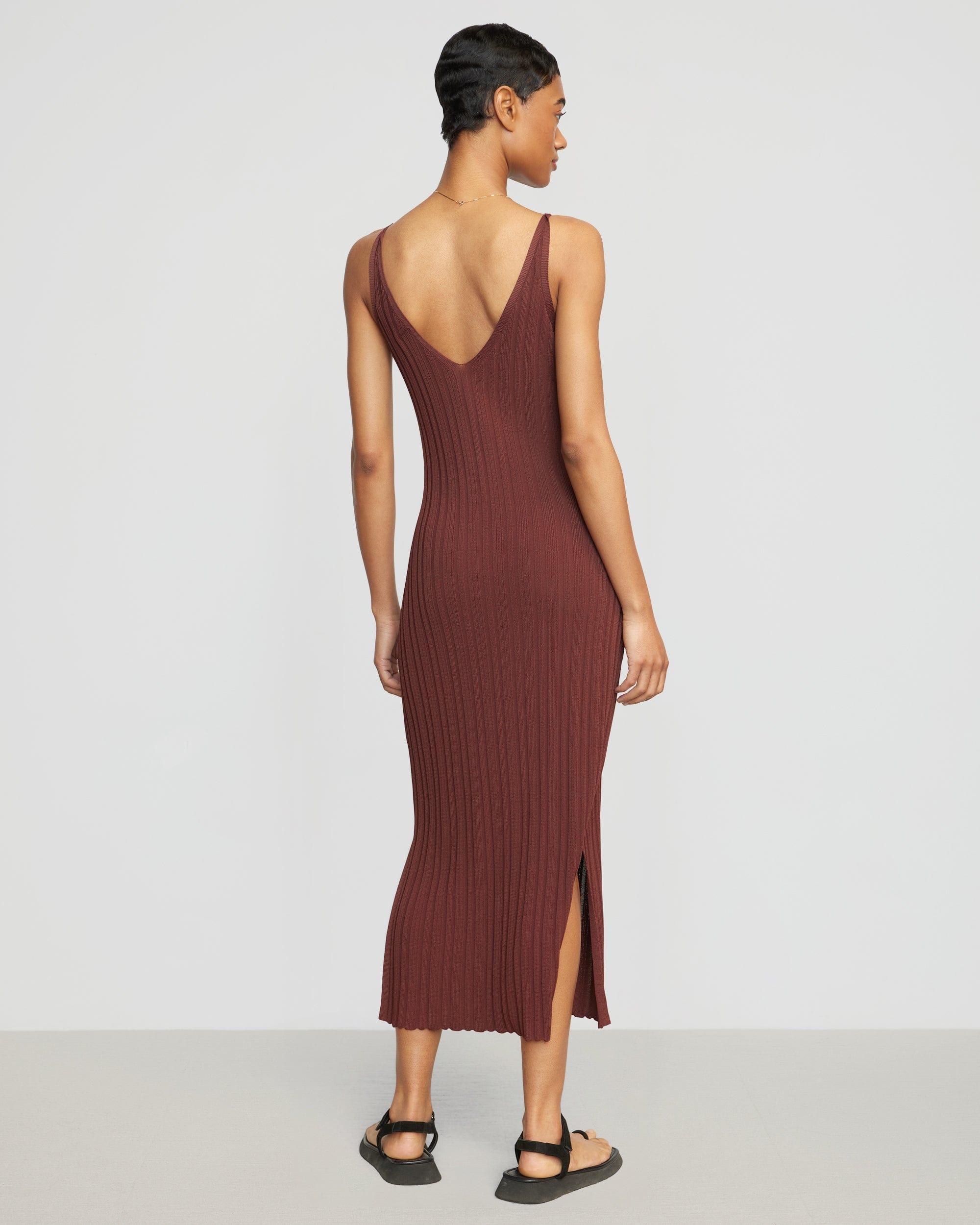 Estella Ribbed Tank Dress Product Image