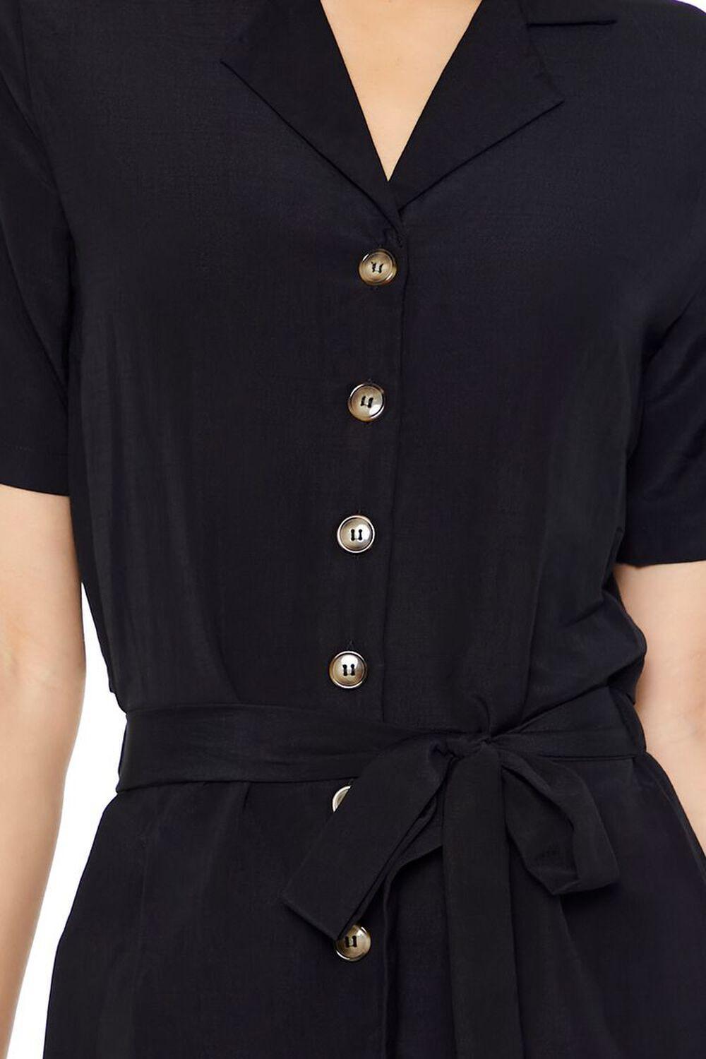 Cutout Tie-Waist Romper | Forever 21 Product Image