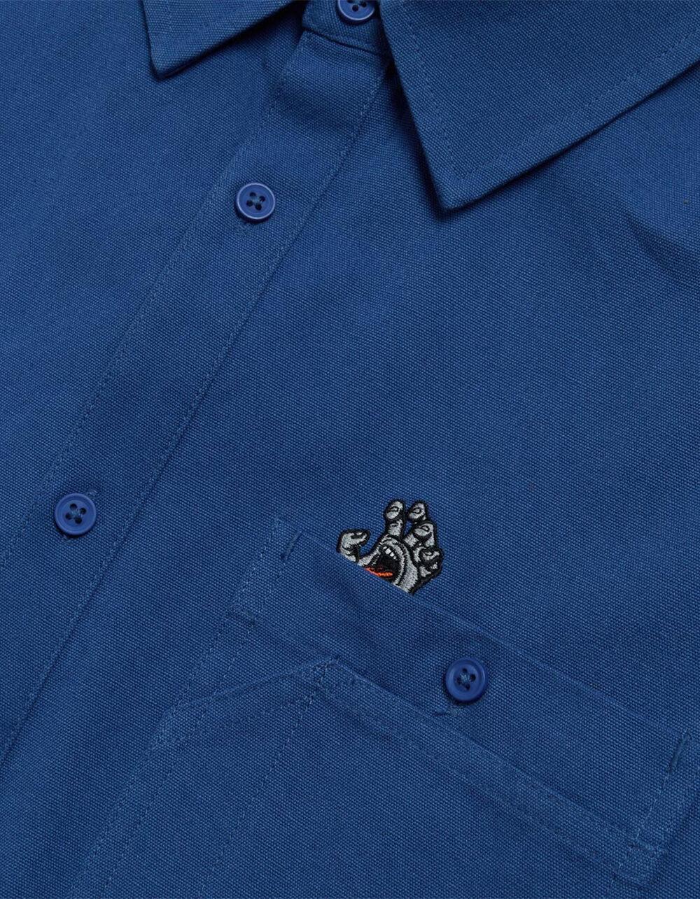 SANTA CRUZ Screaming Hand Utility Mens Button Up Shirt Product Image