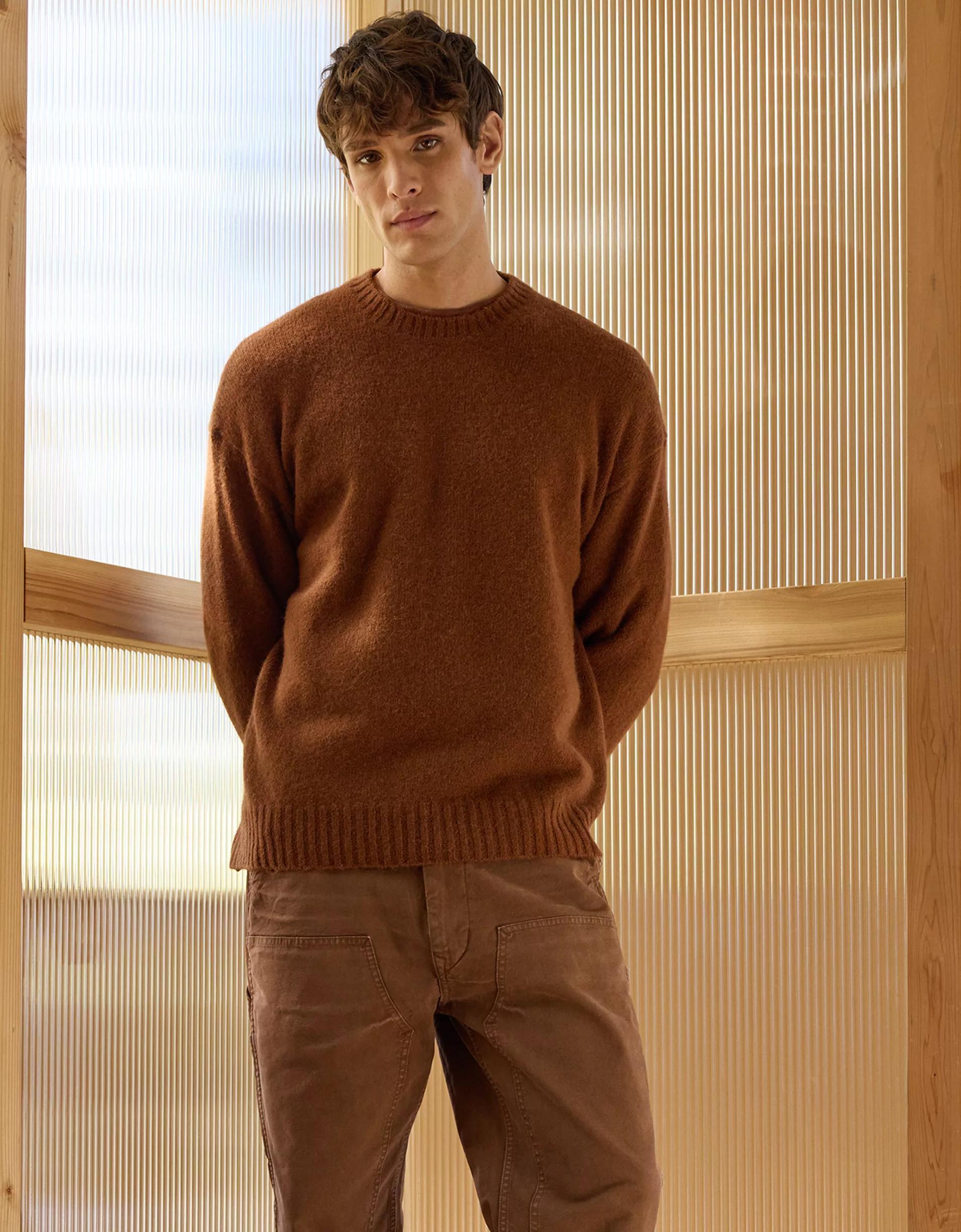 AE77 Premium Alpaca-Blend Sweater Product Image