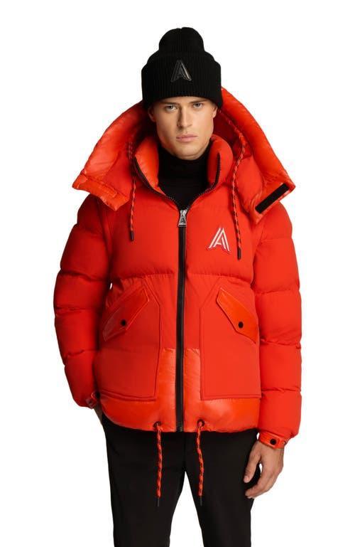 Alpenhaus Megeve Unisex 2-In-1 Relaxed Fit Puffer in Safety Orange at Nordstrom, Size Medium Product Image