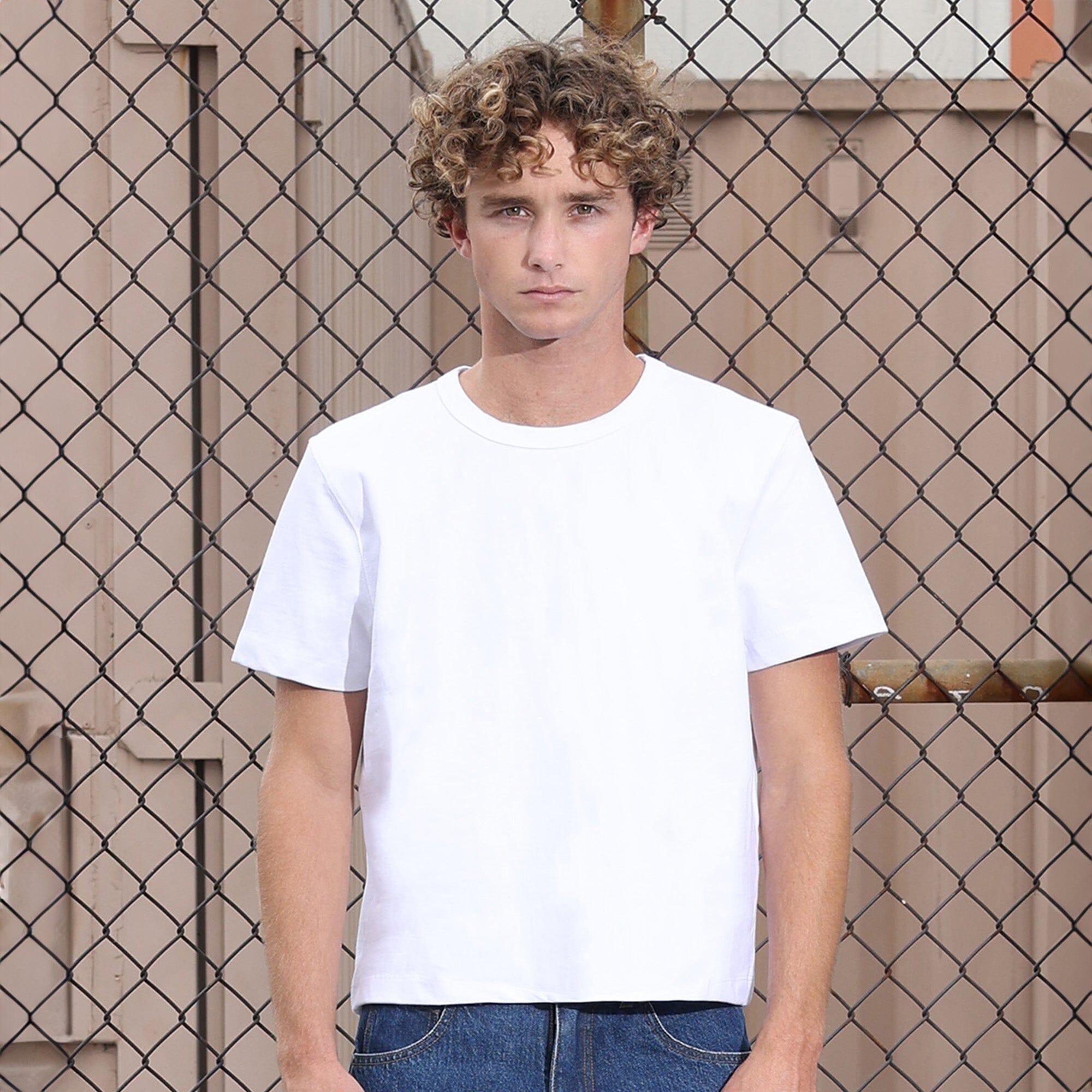 The Larchmont Super-Crop Tee | Heavyweight Product Image