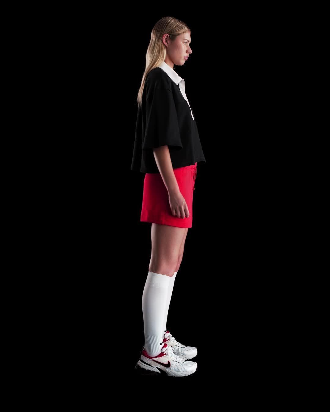 Nike Sportswear Women's Oversized Short-Sleeve Polo Top Product Image
