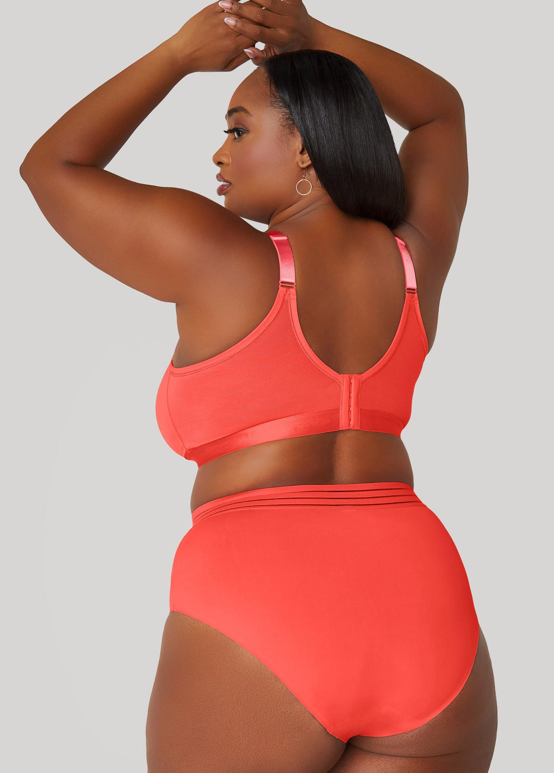 Mesh Paneled Wireless Bra Product Image