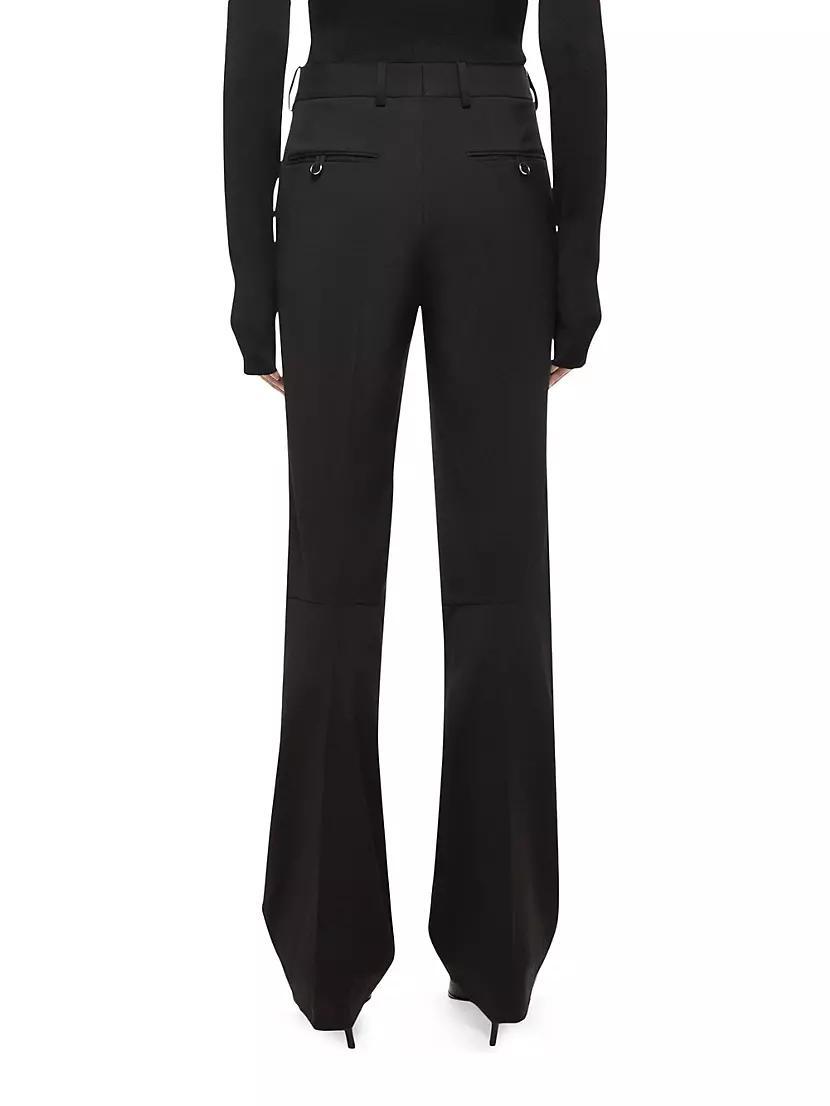 Curve Car Wool Trousers Product Image