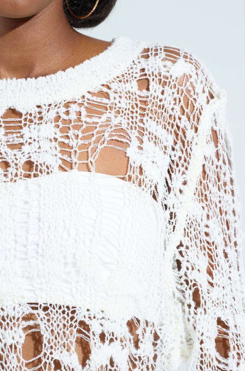 ASYMMETRICAL KNIT TOP Product Image