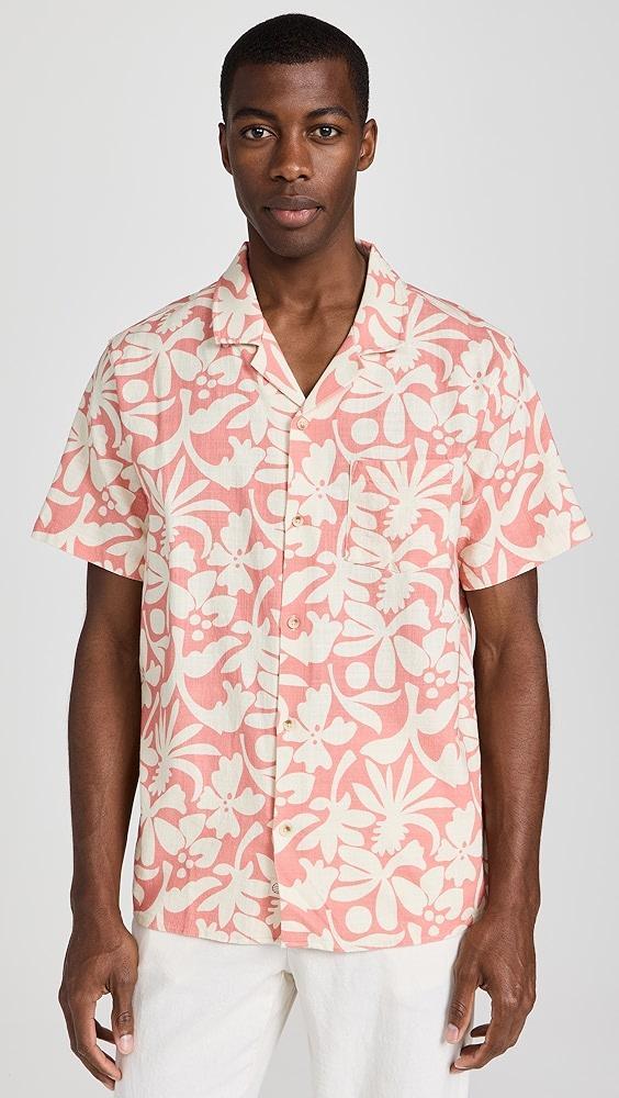 Marine Layer Stretch Selvage Resort Shirt | Shopbop Product Image