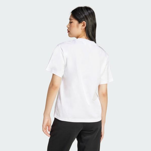 Womens adidas Essentials Small Logo Cotton T-Shirt Product Image