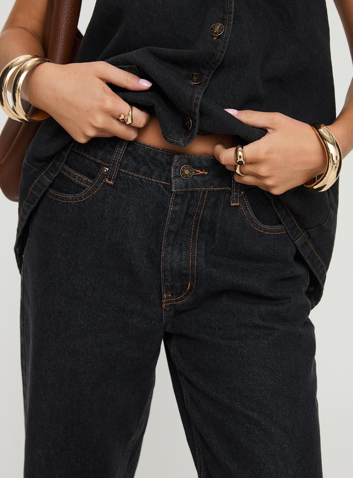 Top Model Jeans Charcoal Product Image