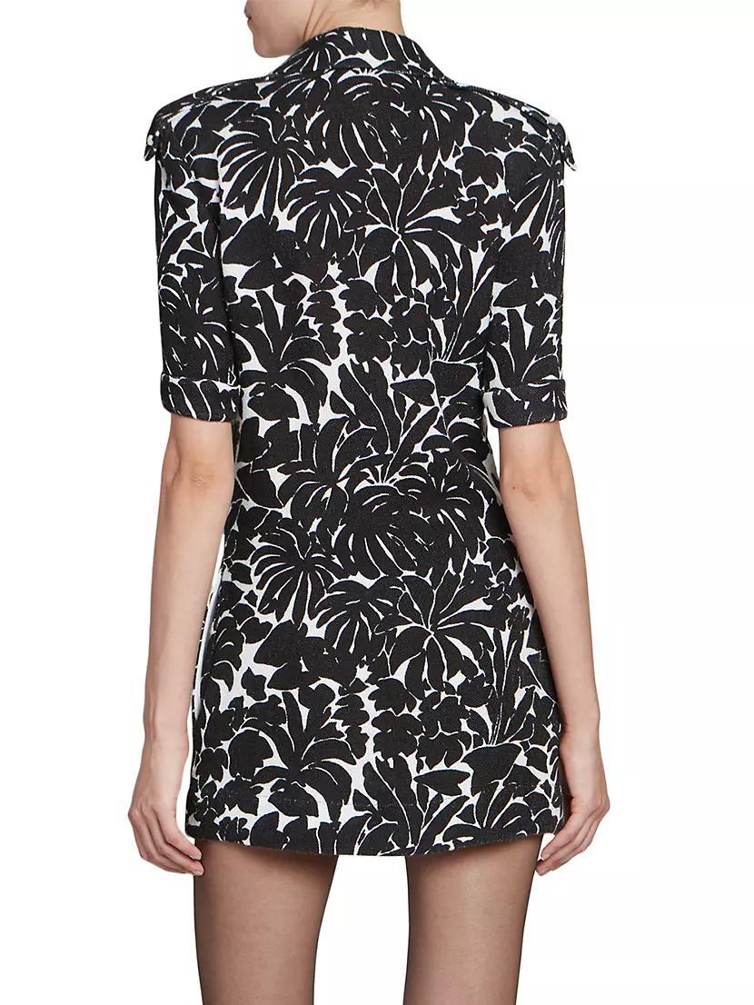 Shirt Dress in Palm Jersey Product Image