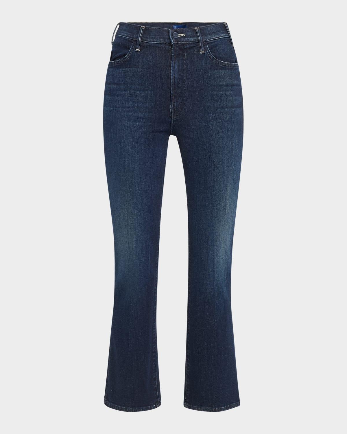 Mother The Hustler High Rise Ankle Flare Jeans in Heirloom Product Image