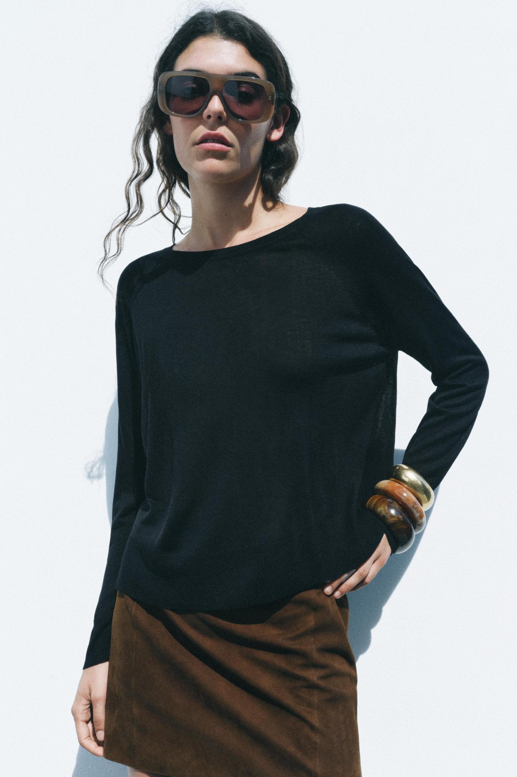 FINE KNIT SWEATER Product Image
