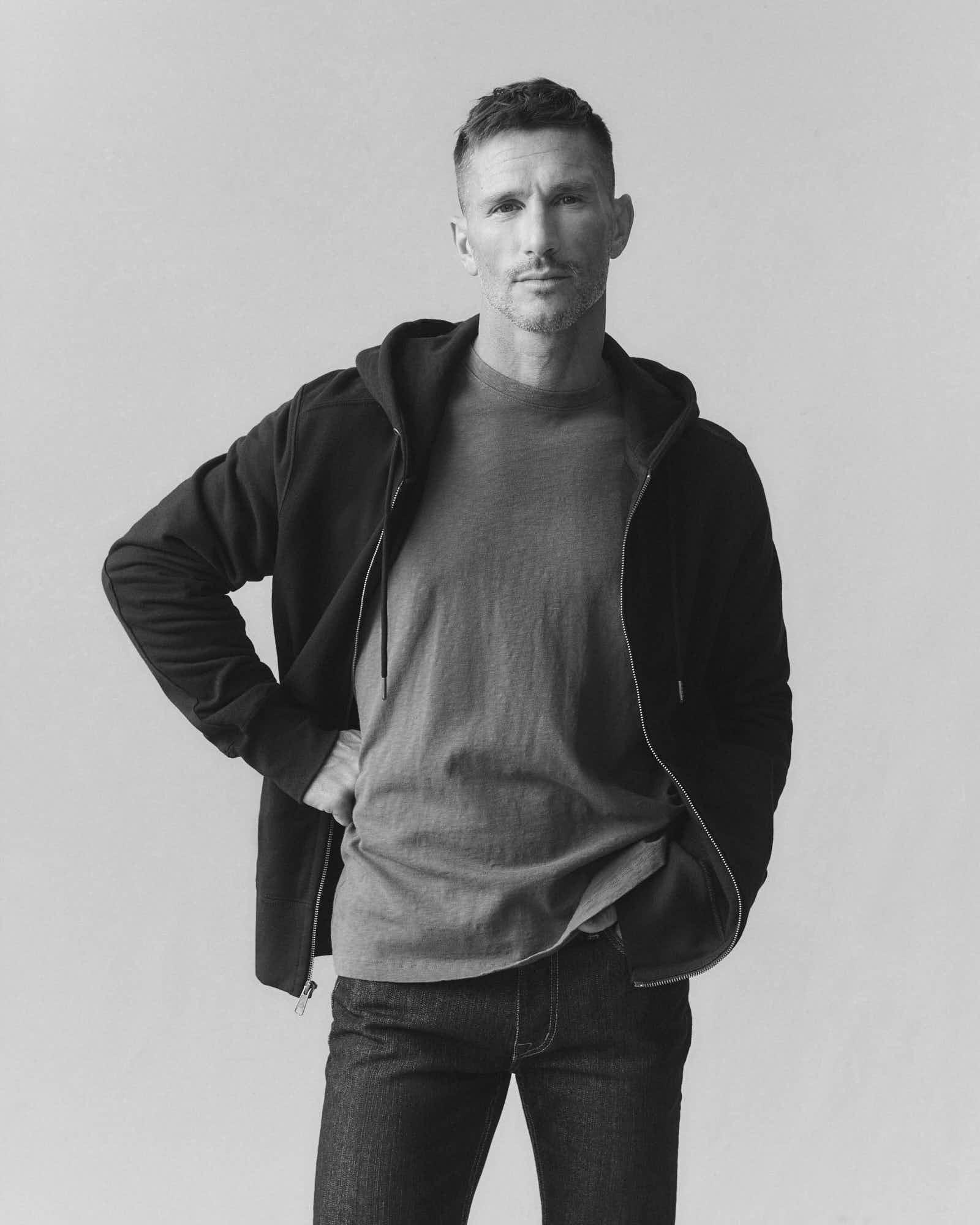Men's Classic Full Zip - Black Male Product Image