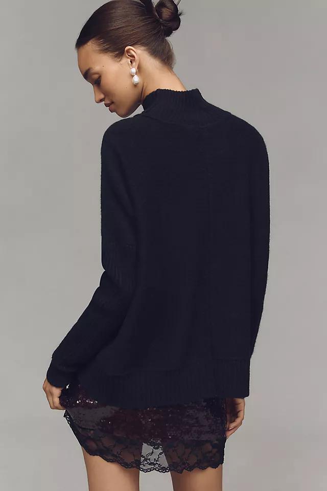 The Gretchen Cozy Mock-Neck Sweater by Maeve Product Image