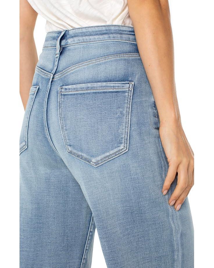 Stride High-Rise Crop Wide Jeans 26" Inseam Product Image