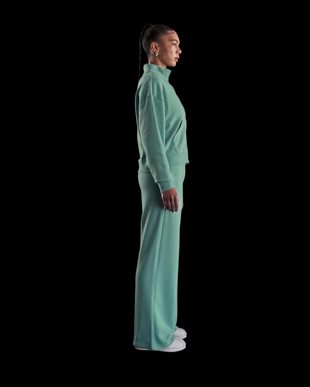 Nike Sportswear Club Fleece Women's Mid-Rise Wide-Leg Sweatpants Product Image