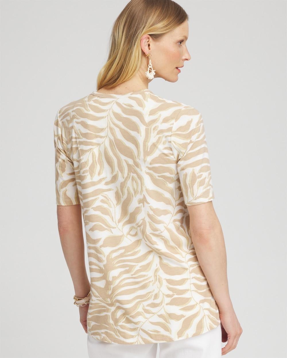 Touch of Cool™ Leaves Modern Tunic Product Image