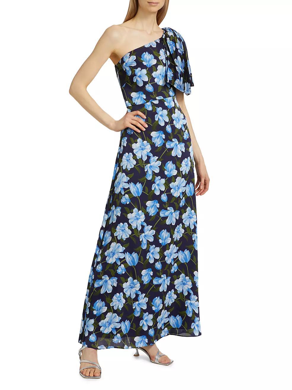 Womens Chelsea One-Shoulder Gown Product Image