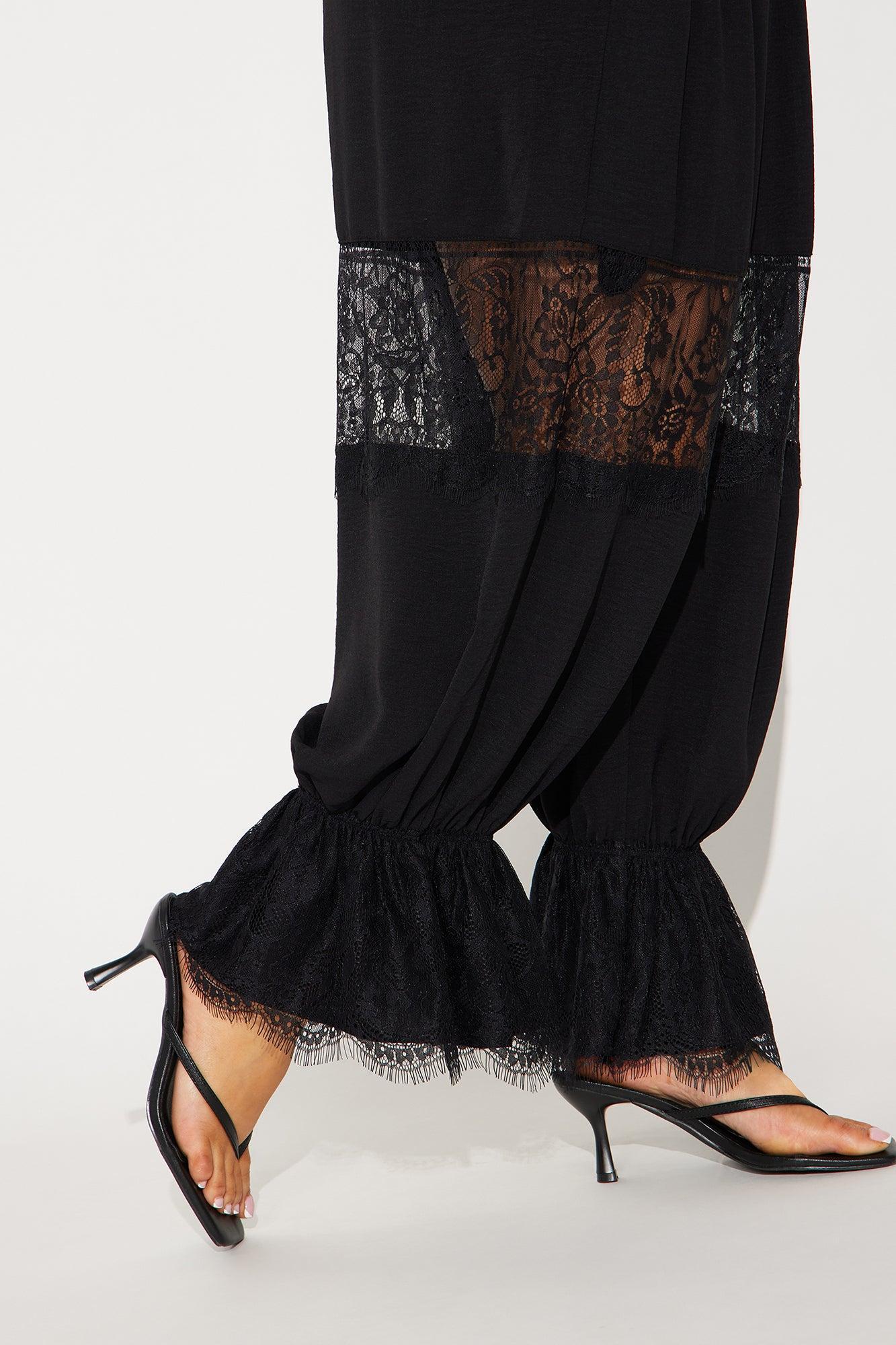 Kloe Cropped Pant - Black Product Image