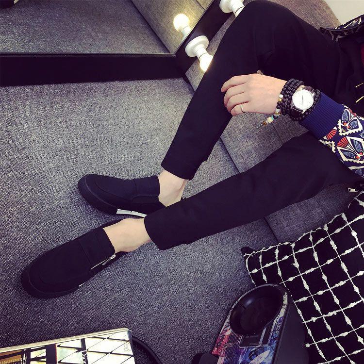 Canvas Zip Loafers Product Image
