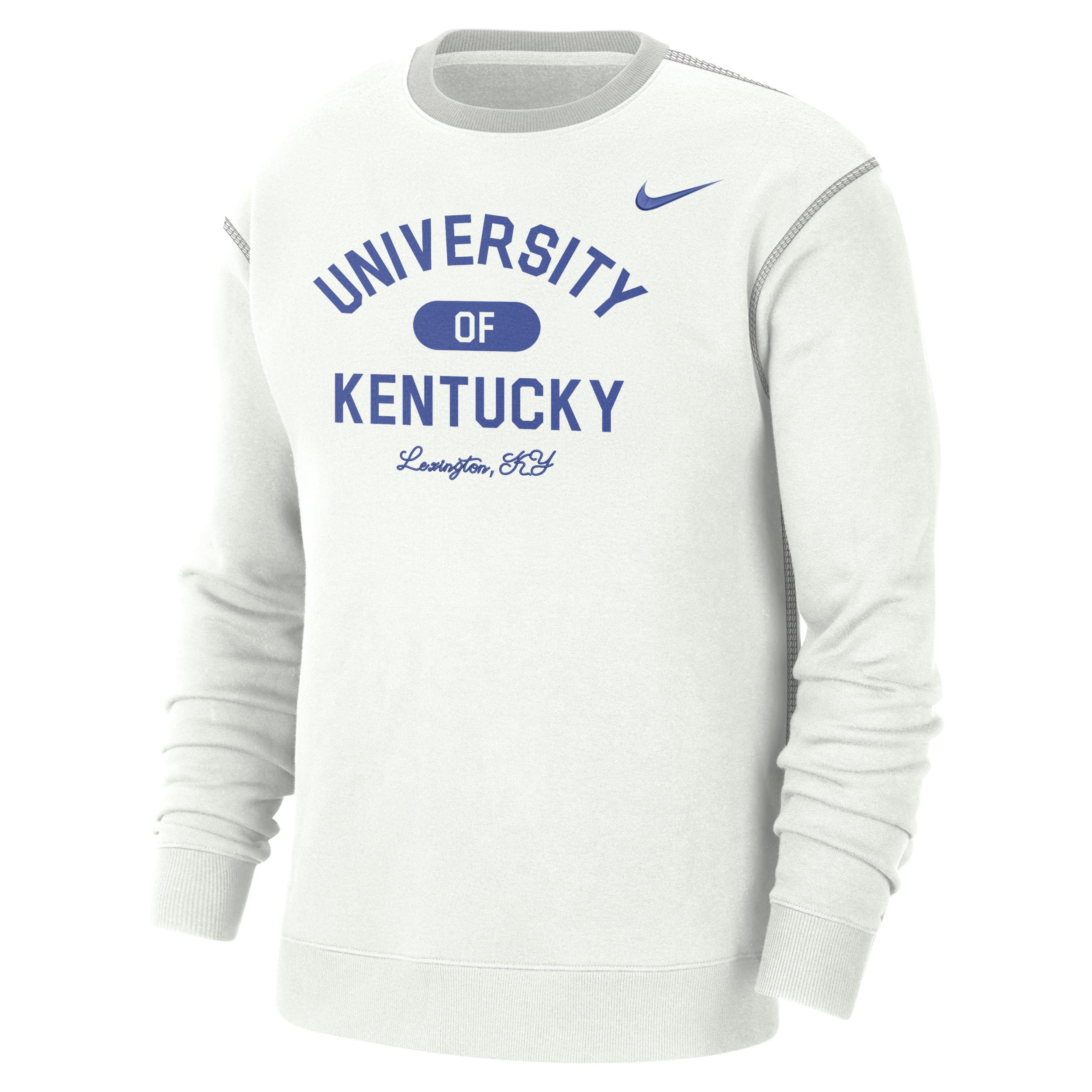 Oregon Men's Nike College Crew-Neck Top Product Image