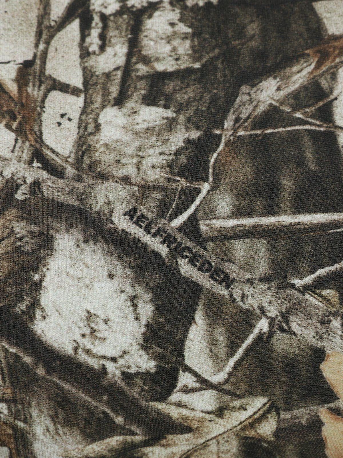 Aelfric Eden Camouflage Branch Graphic Hoodie Product Image