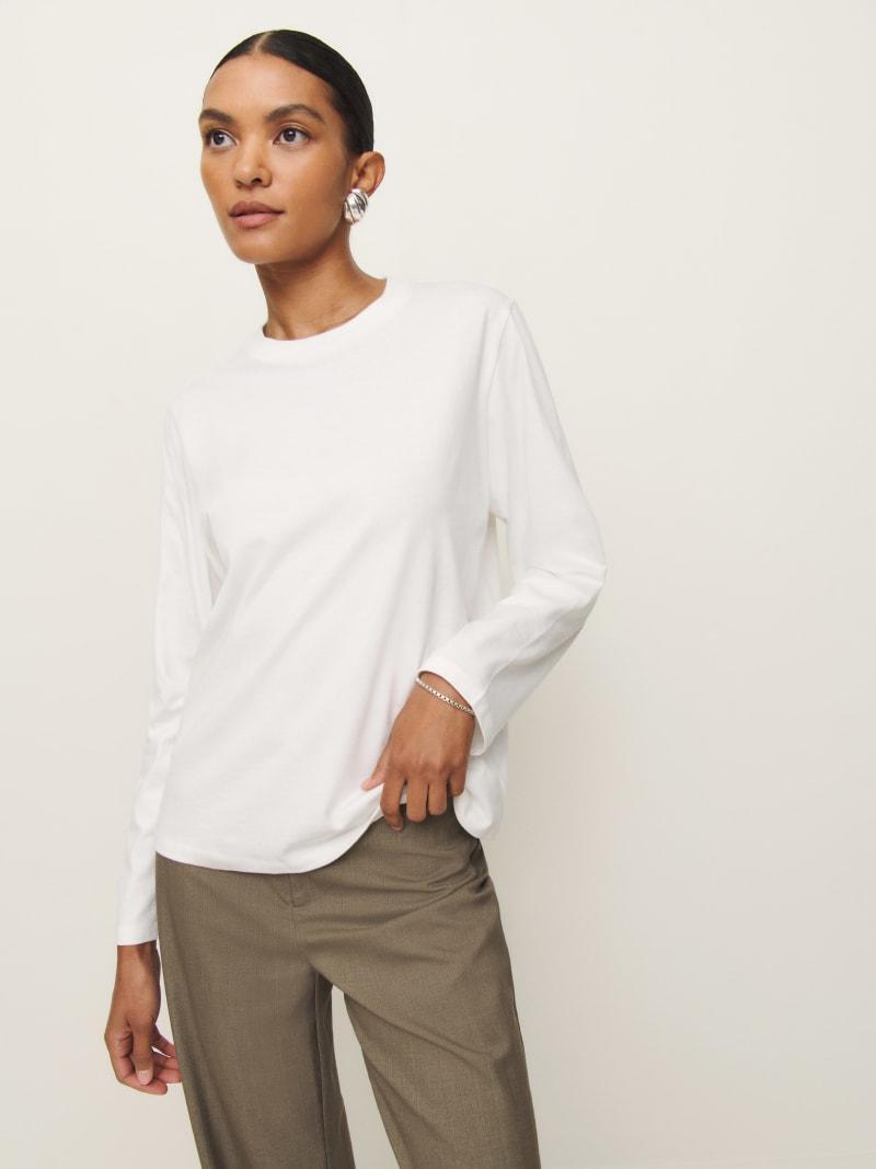 Asher Oversized Long Sleeve Tee Product Image