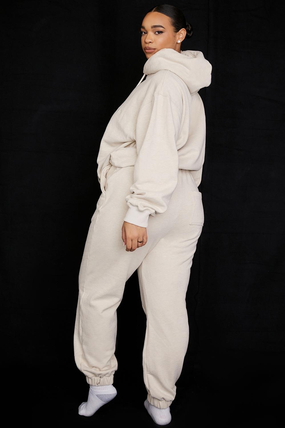 Sky Oatmeal Fleece Back Jogging Trouser Product Image