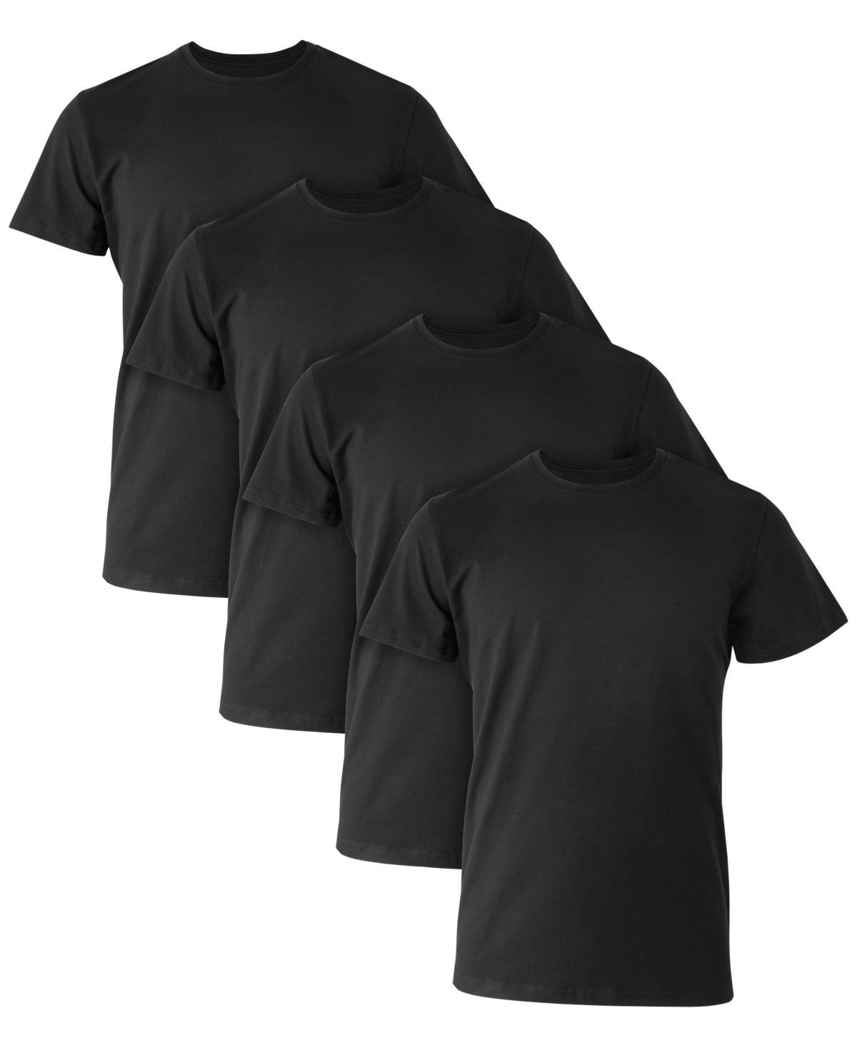 Hanes Ultimate 4-Pack Men's Comfort Fit Cotton Stretch Crewneck Undershirt, Size: XXL, White Product Image