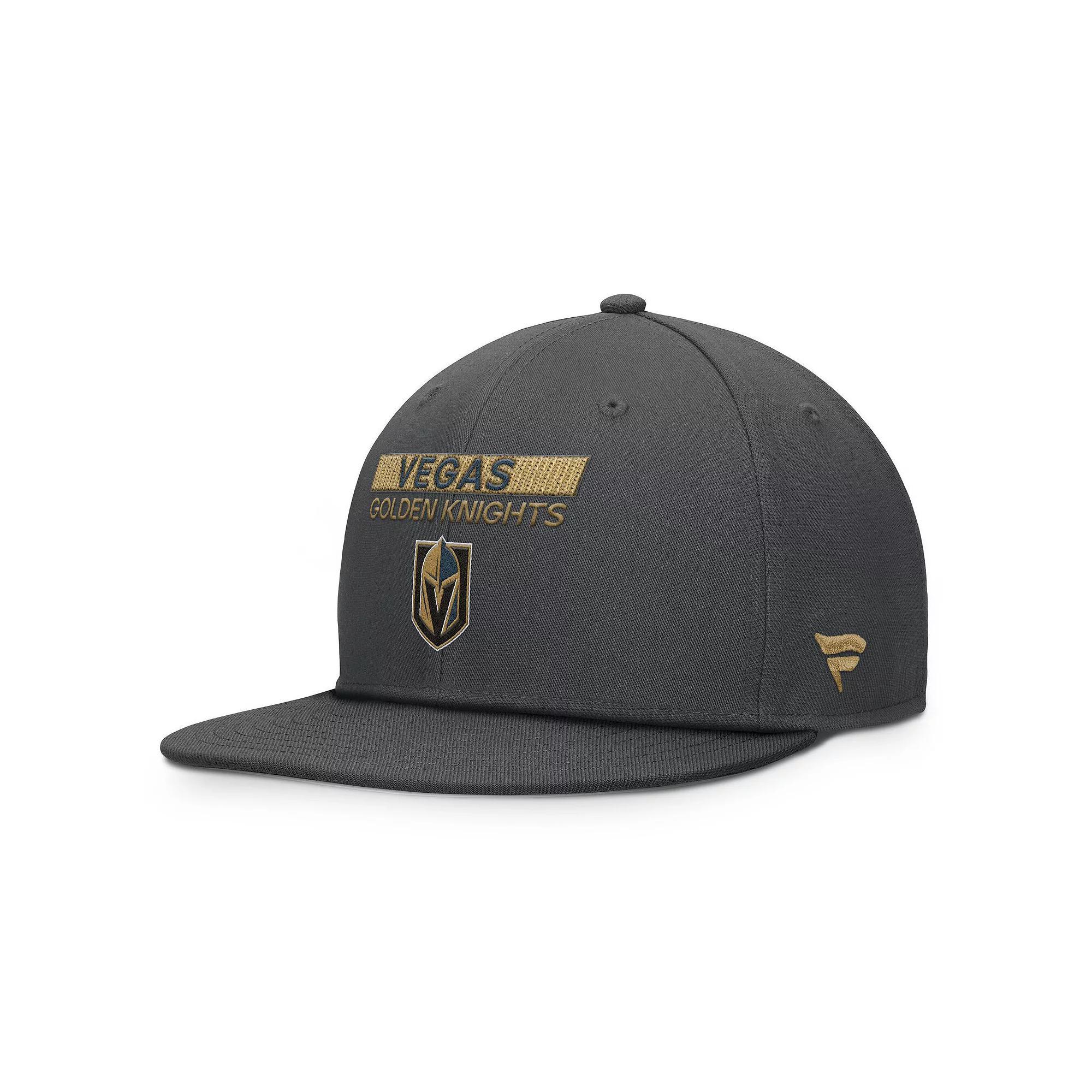 Men's Fanatics Gray Vegas Golden Knights  Authentic Pro Prime Snapback Hat, Lvk Grey Product Image