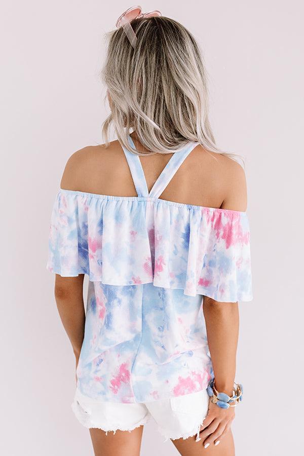 Malibu Mixer Tie Dye Off Shoulder Top Product Image
