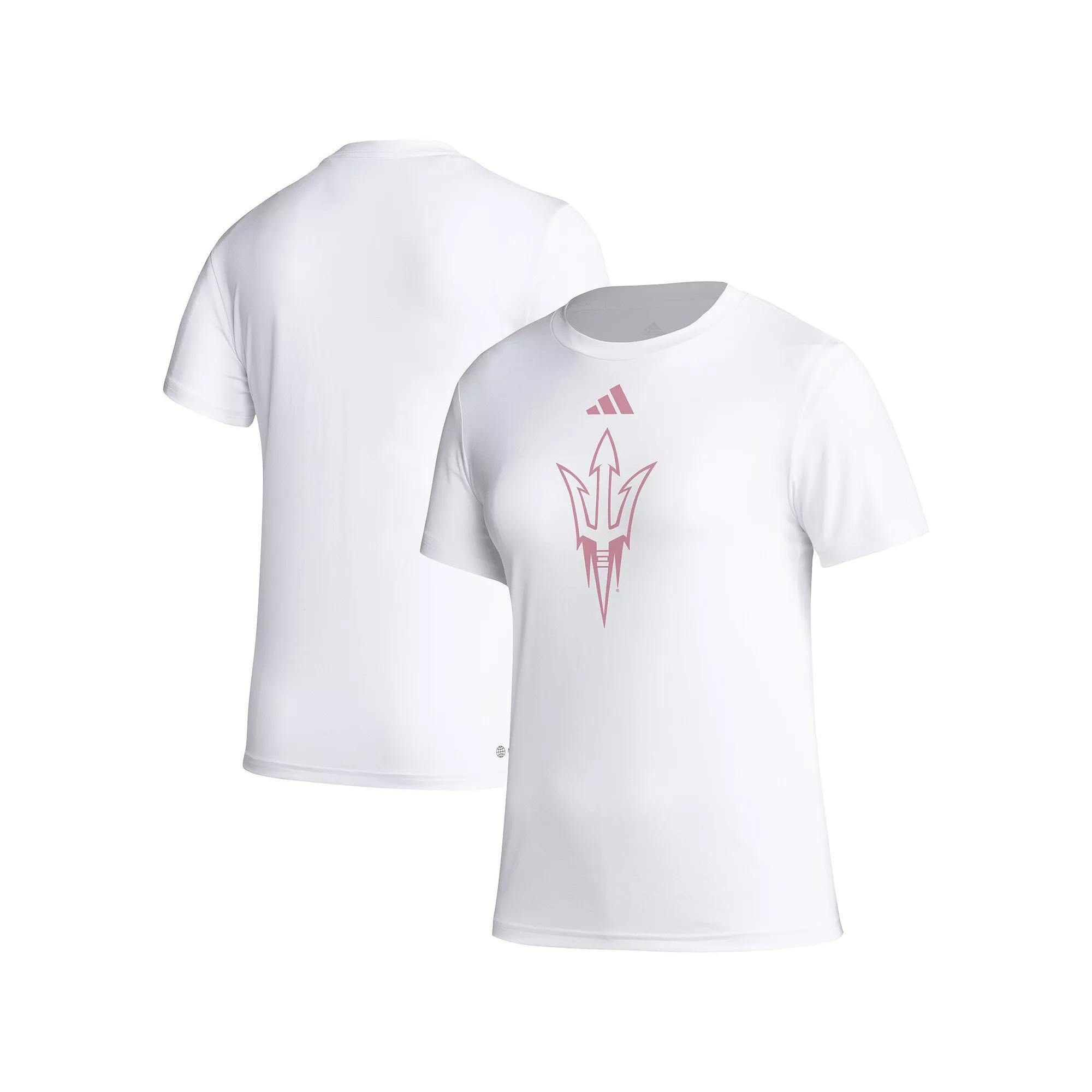 Womens adidas Arizona State Sun Devils AEROREADY Breast Cancer Awareness Pregame T-Shirt Product Image