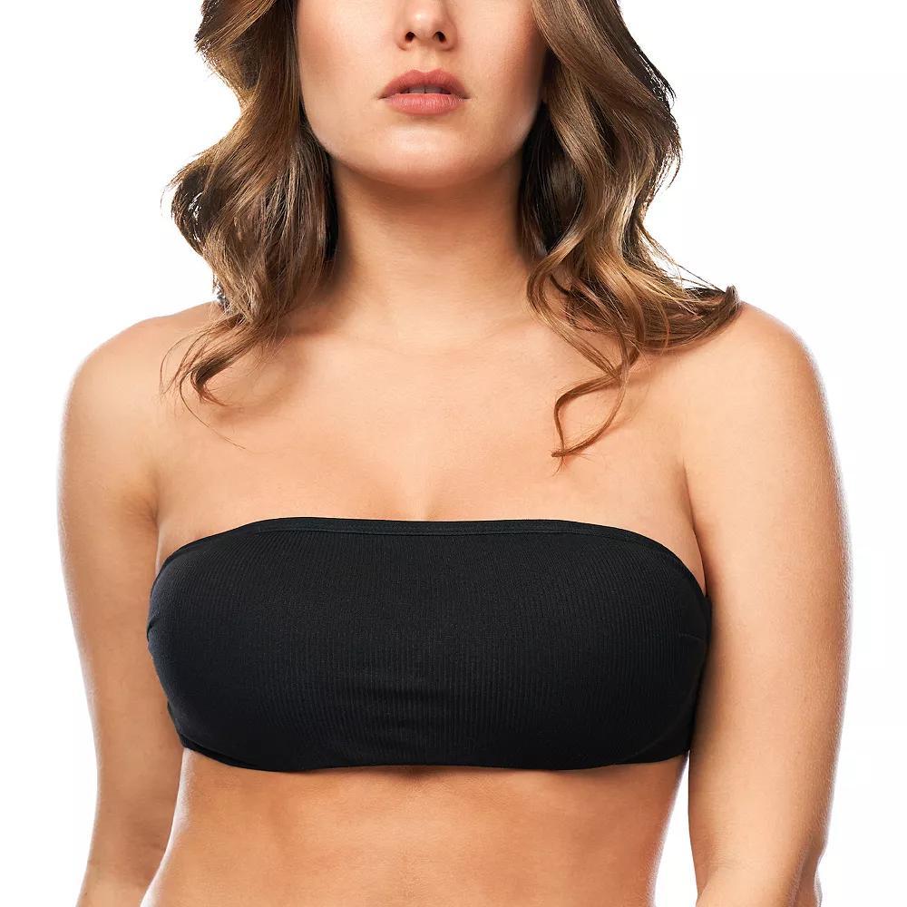 Women's Maidenform® Backless Wireless Bandeau Bra M2249, Size: SIZE 4, Black Product Image