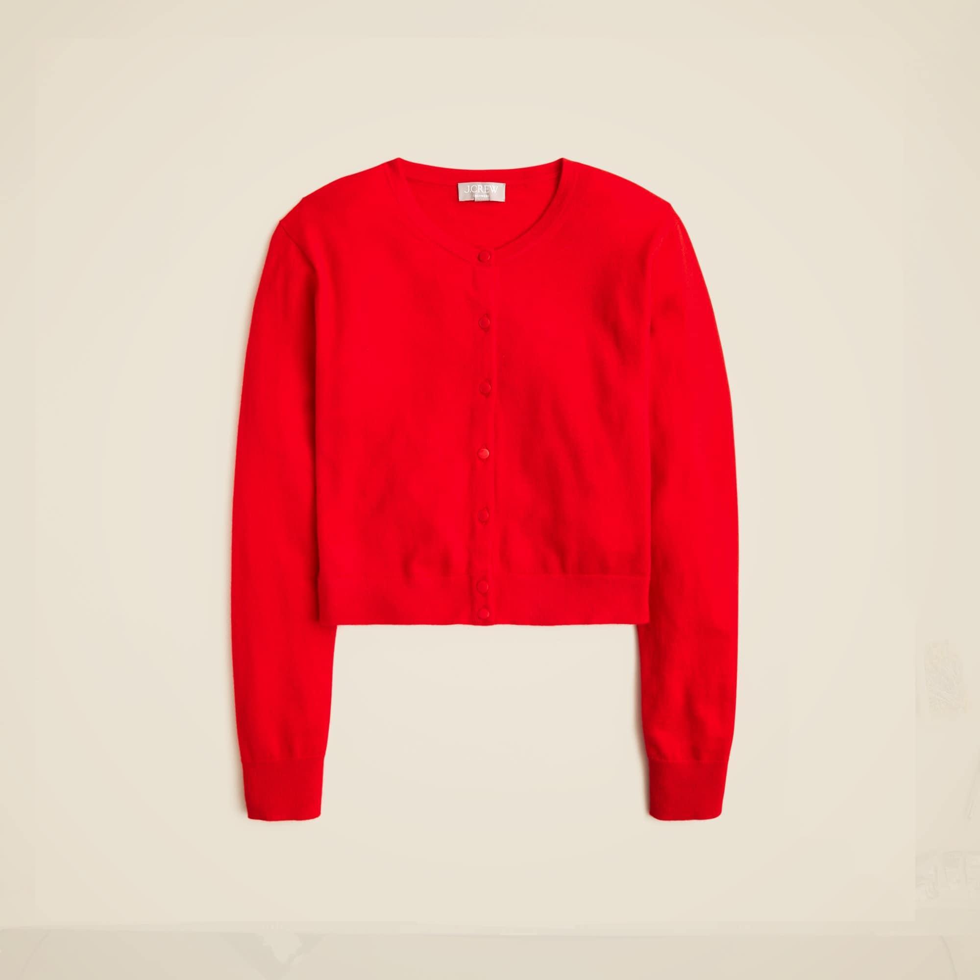 Featherweight cashmere cardigan Product Image