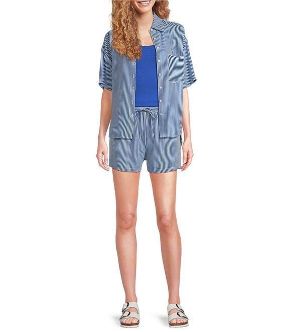 A Loves A Ribbed Knit Scoop Neck Sleeveless Tank Product Image